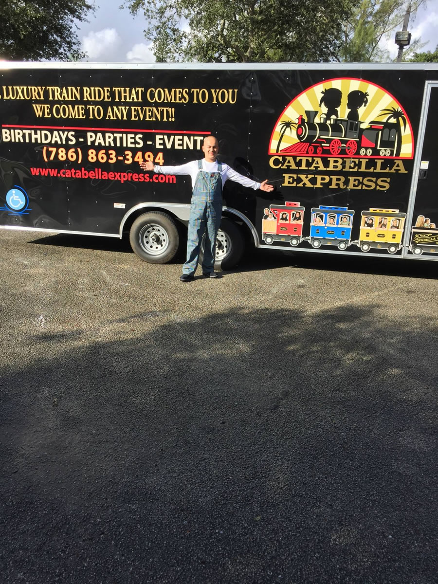 Catabella Express at a community fair