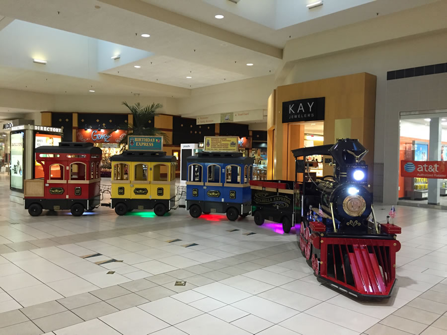 Train ride at a nonprofit event