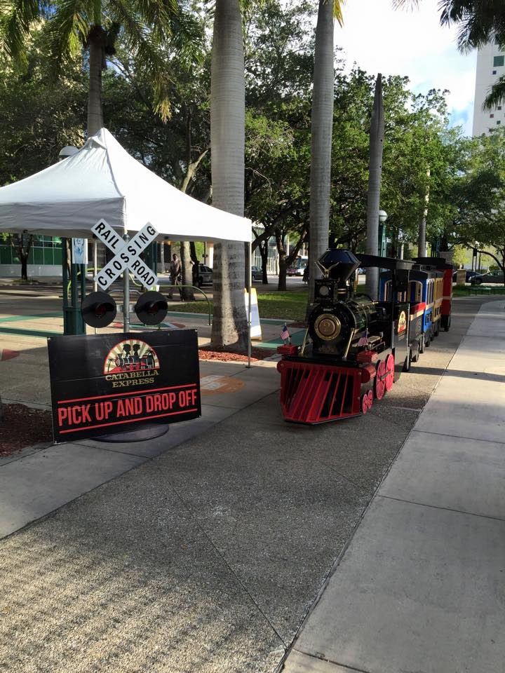 Catabella Express at a park event
